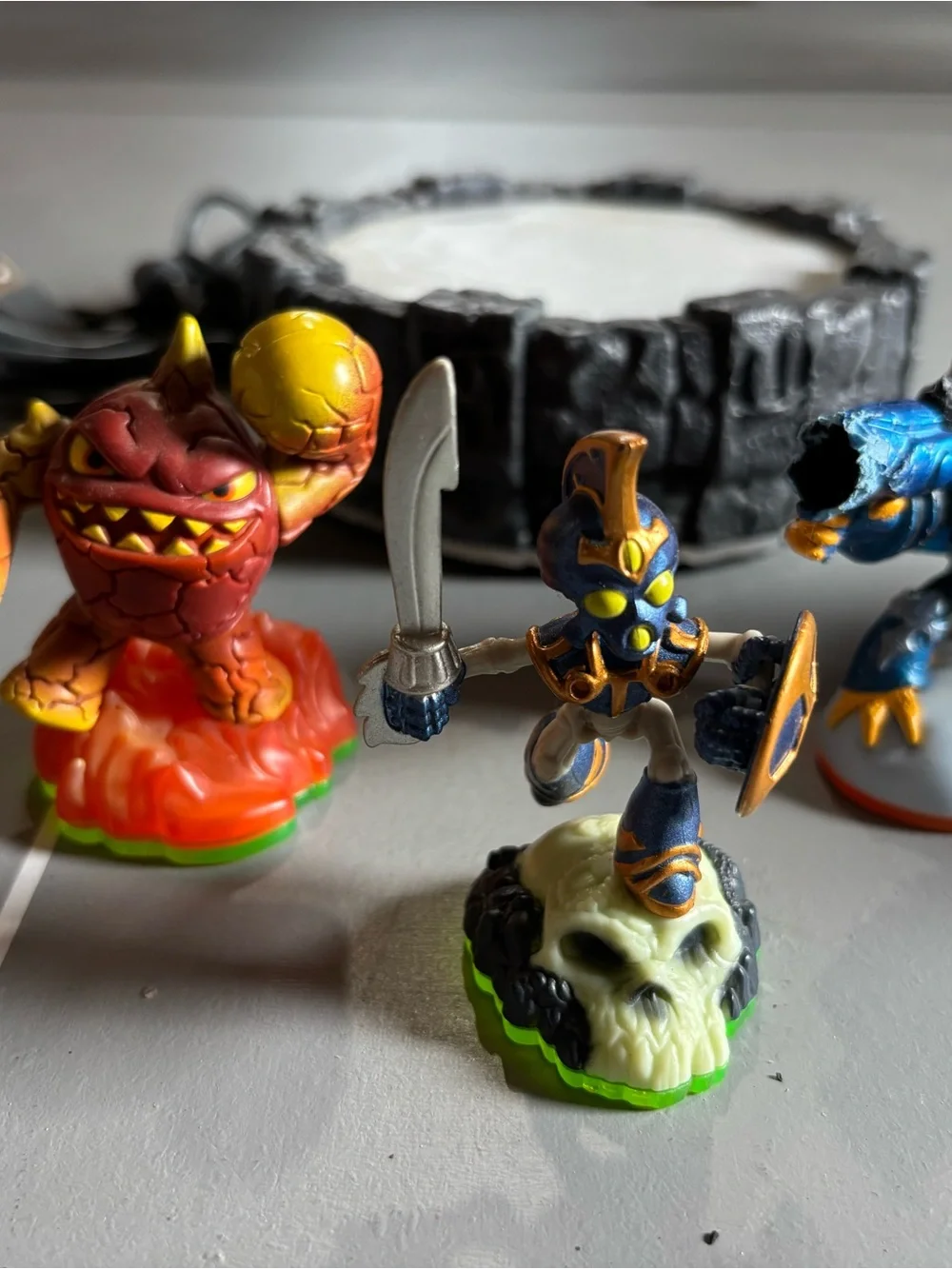 Skylanders Giants PS3 Game Bundle with Gray Portal and Multicolor Figures